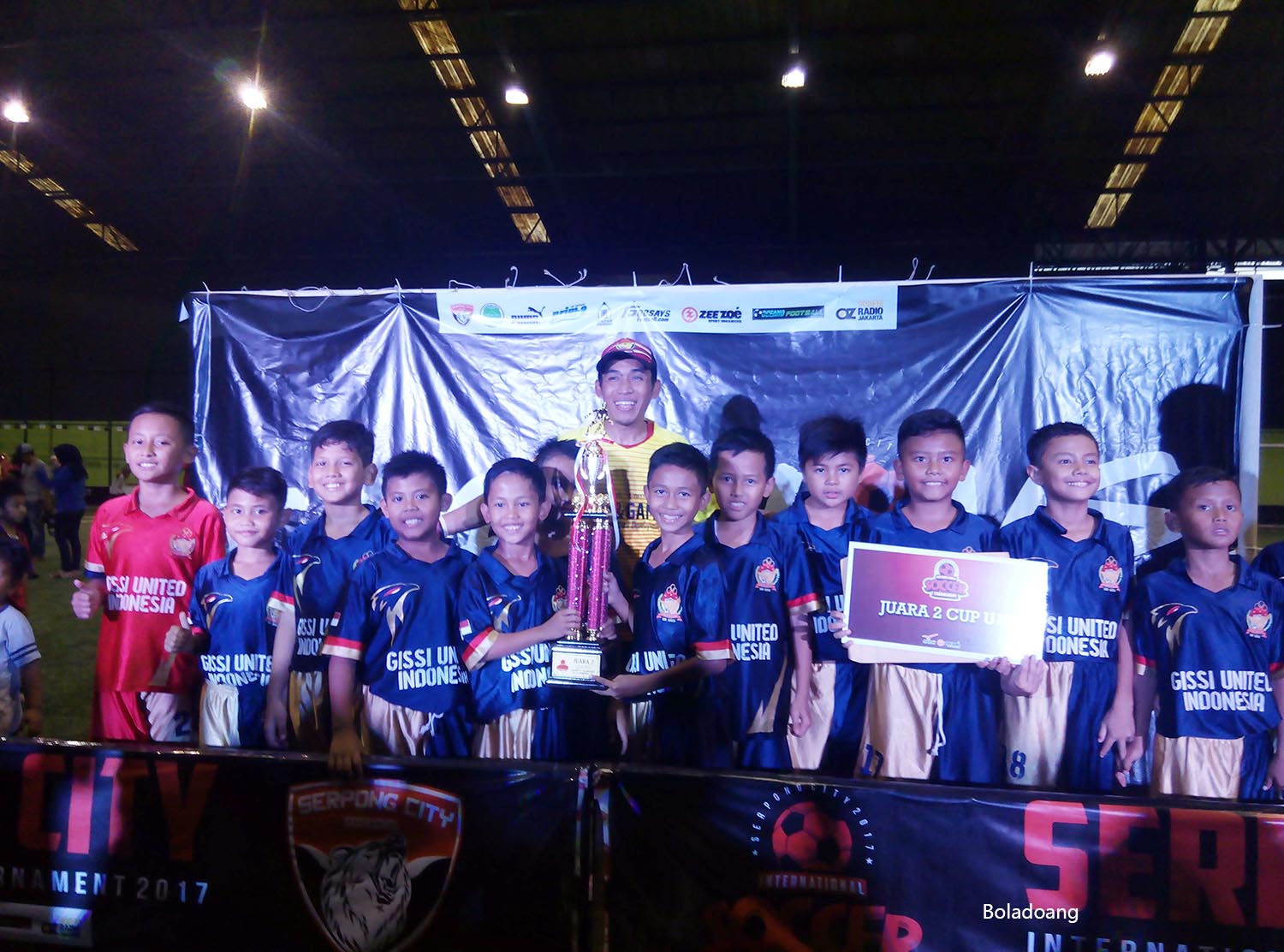 Garuda 11 Indonesia Runner Up Turnamen Internasional di Pluit